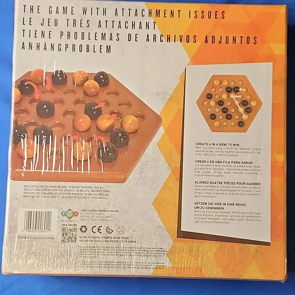 Paradux Wooden Strategy Game • NIB Sealed • Solid Wood Board • Rare Edition